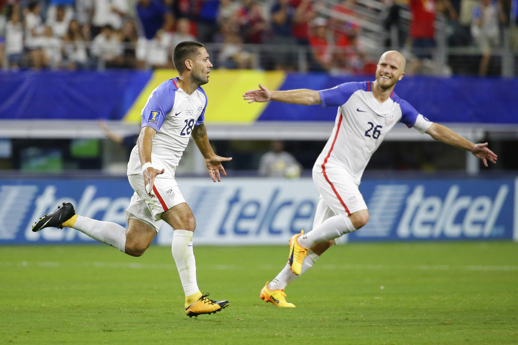 Clint Dempsey with a second World Cup goal in as many matches as