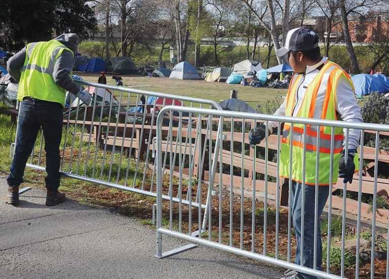 New transitional camp opens for homeless