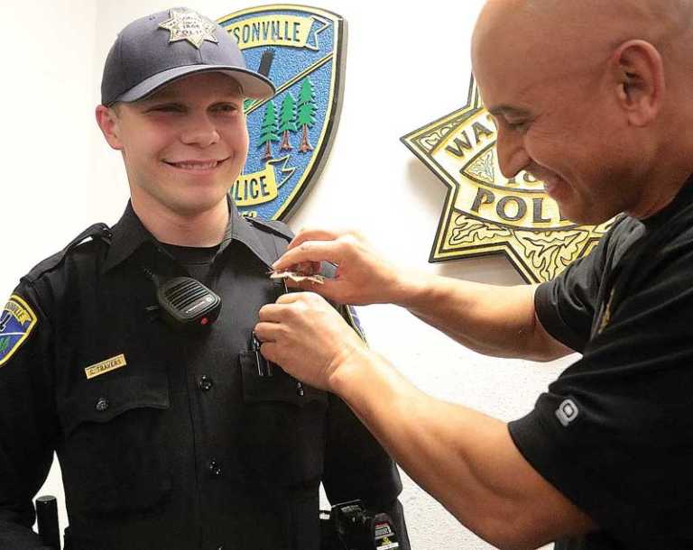 ‘A dream come true:’ Watsonville police officer achieves life goal