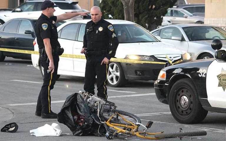 Bicyclist seriously injured after being hit by truck