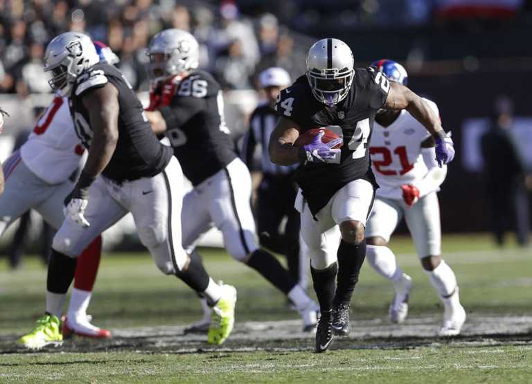 Marshawn Lynch powers Raiders past Giants 24-17