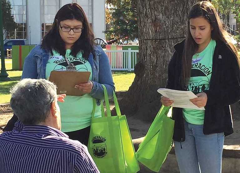 Survey questions residents on climate change