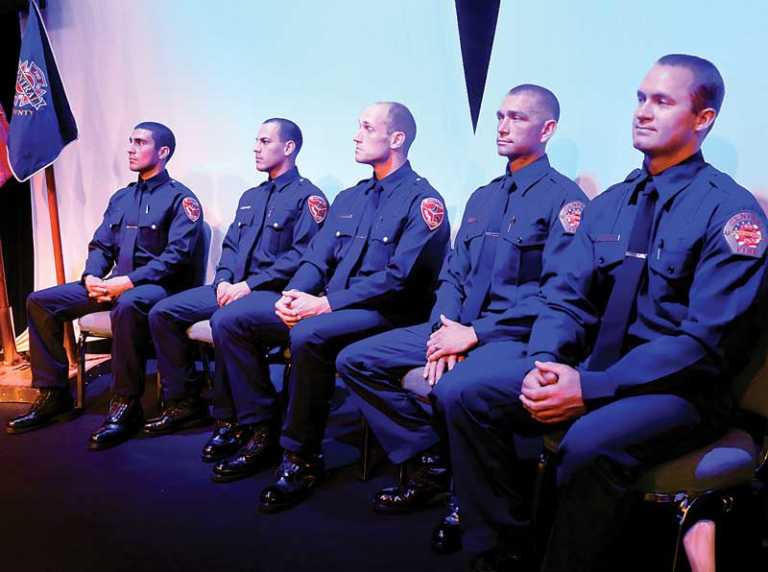 Fire departments welcome new recruits