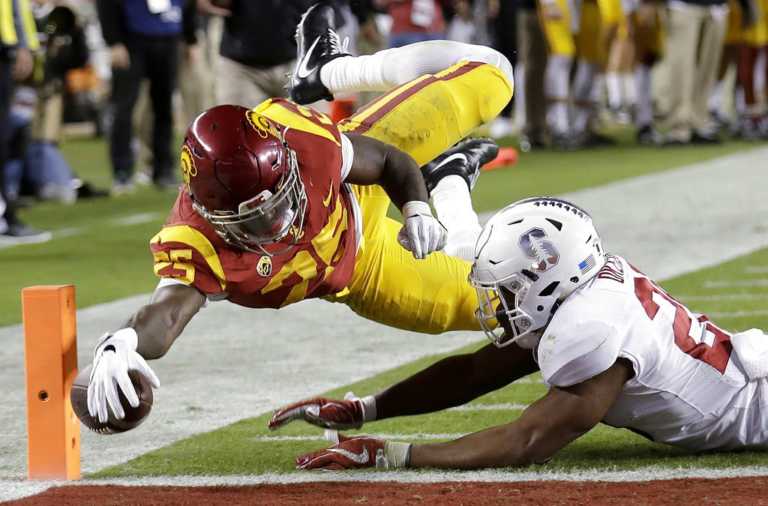 No. 11 USC beats No. 14 Stanford 31-28 for Pac-12 title