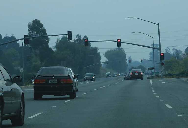 PHOTO: Monstrous heat moves on; smoke layer to pass as well