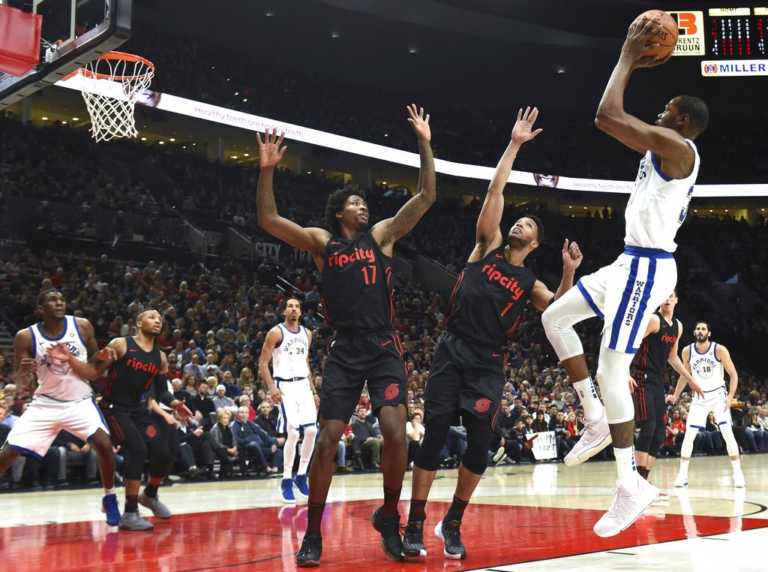 Blazers beat Warriors 125-108 for 9th straight victory