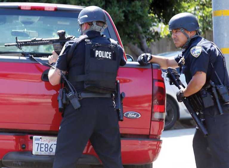 Police maintain watch on suicidal man