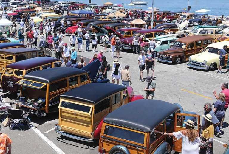 PHOTO: Woodies on display