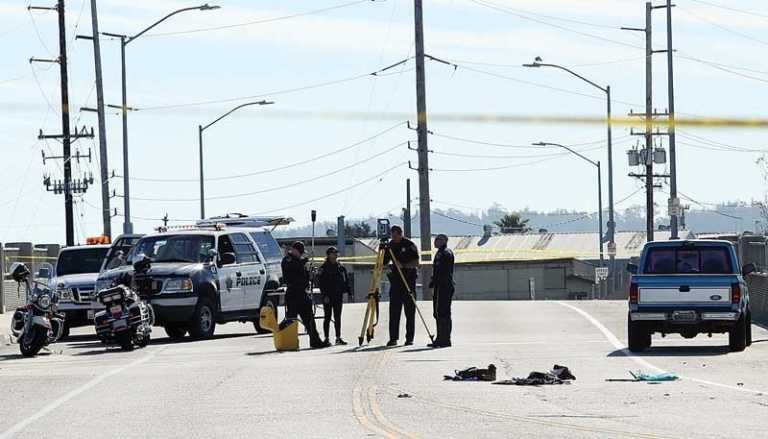 Pedestrian seriously injured by pickup