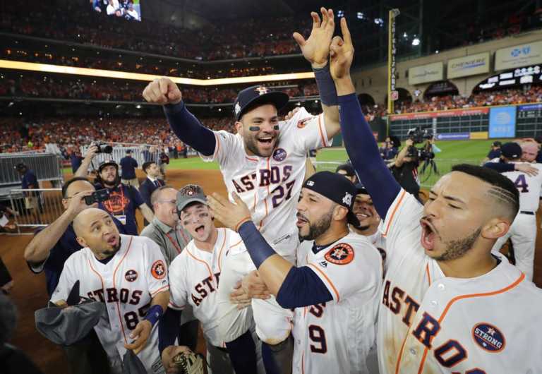 Astros reach World Series, top Yankees 4-0 in Game 7 of ALCS