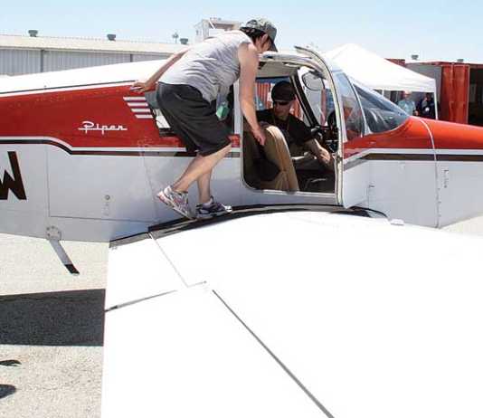 Emergency response team takes flight