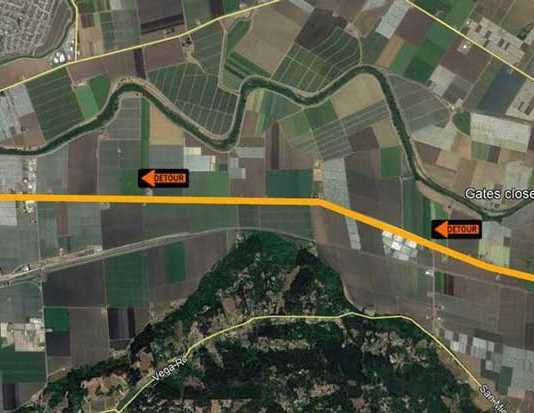 Murphy Road closed due to flooding