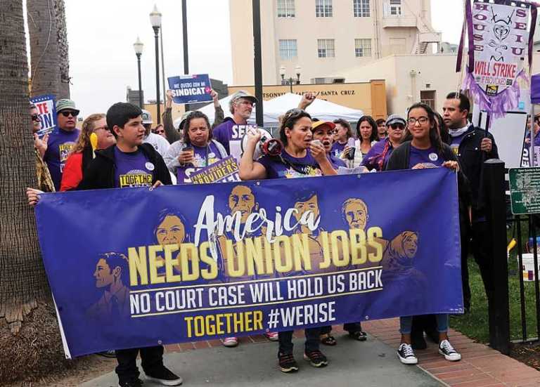 Working people, labor hit center stage