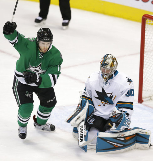 Sharks blanked by Stars, 1-0