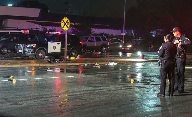 Pedestrian killed crossing Highway 1