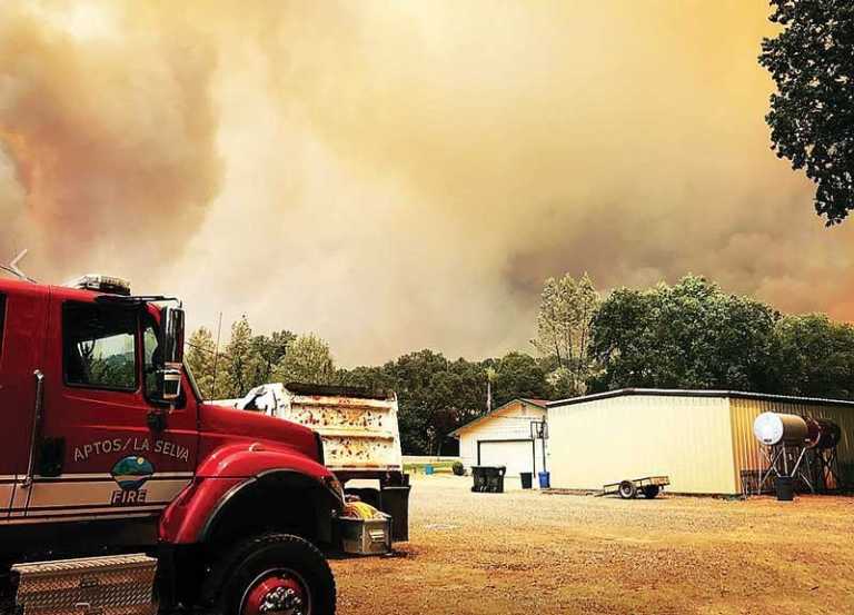 Northern California fire forces 1,500 to evacuate