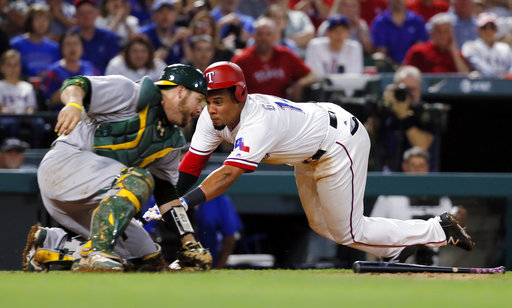 Gallo's game-ending 3-run HR, Rangers win 5-2 over Oakland