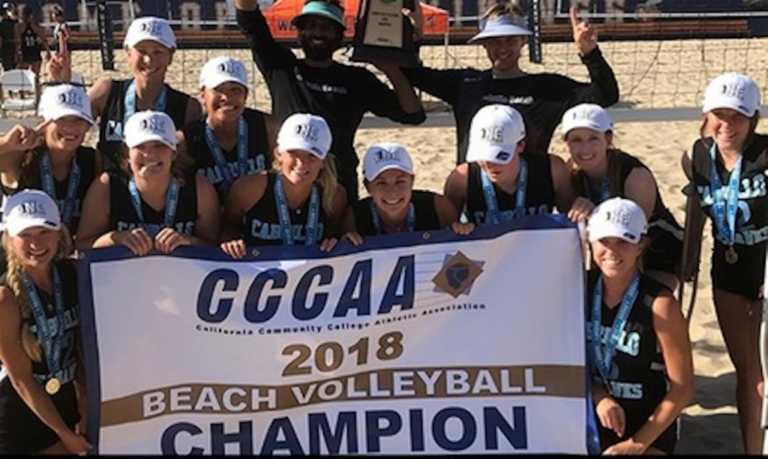 CCCAA Beach Volleyball: Cabrillo captures first state team title