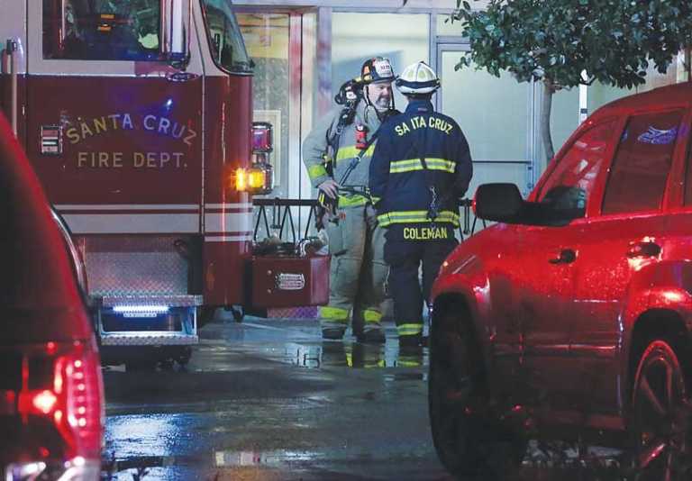 Man arrested for setting fire inside gym