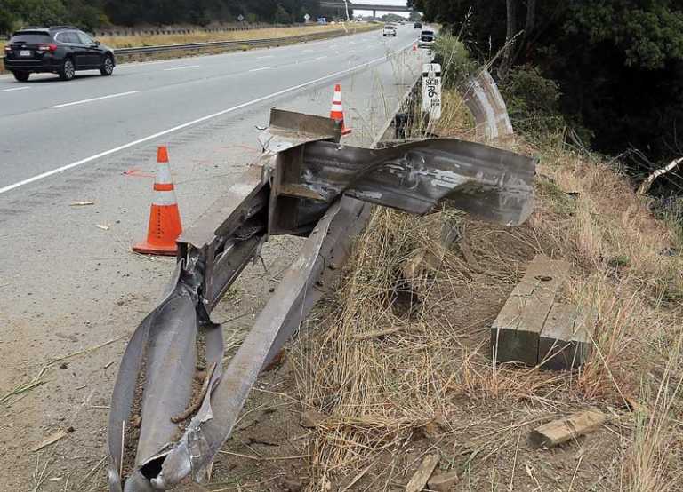 Man dies in solo-vehicle crash on Hwy 1