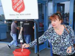 Salvation Army donations lagging