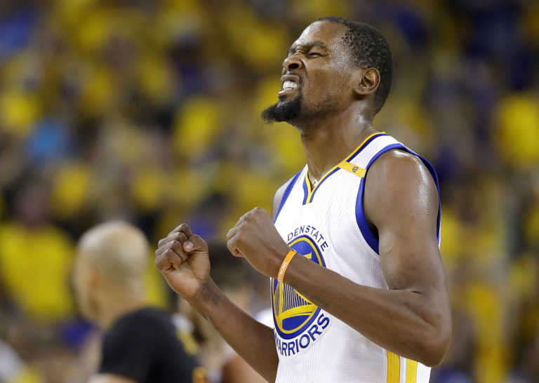 Kevin Durant, Stephen Curry lead Warriors to NBA title