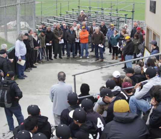 HS Baseball: Dozens show for Watsonville's field dedication to Harlan Guy