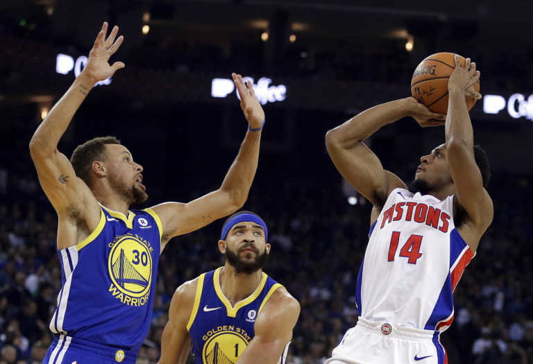 Warriors handed second loss at home, fall 115-107 to Pistons