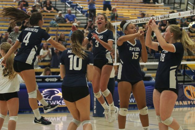 Aptos High girls volleyball