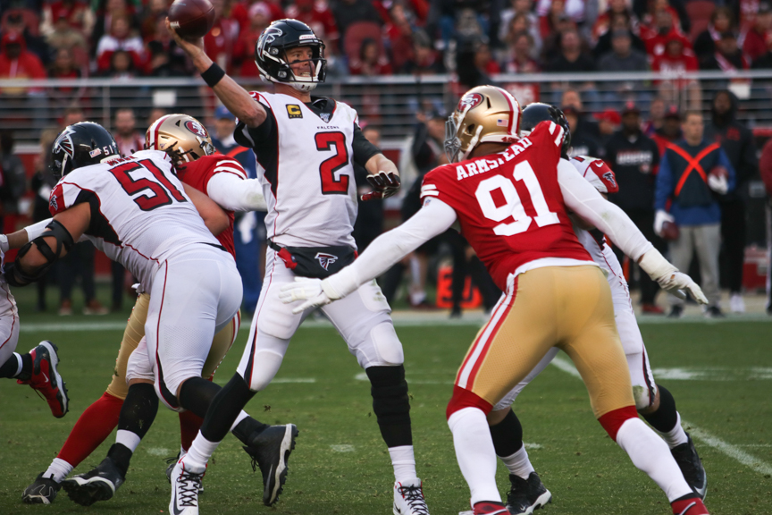 PV Sports photo gallery: San Francisco 49ers vs. Atlanta Falcons - The  Pajaronian