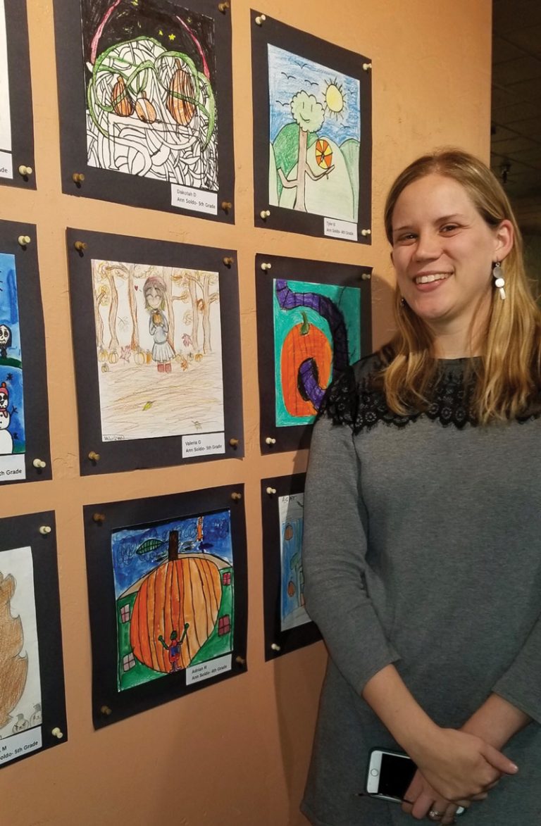 Students display artwork at Cafe Ella The Pajaronian