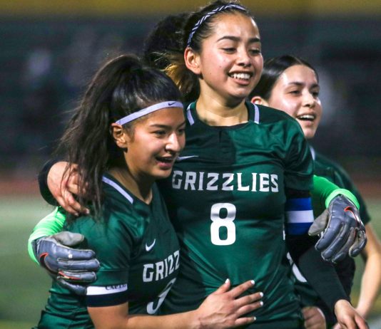 Girls soccer: Grizzlies escape late run against Aztecs