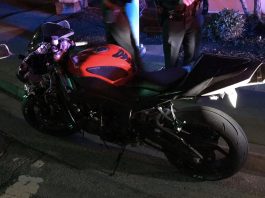 Man arrested after chase on stolen motorcycle