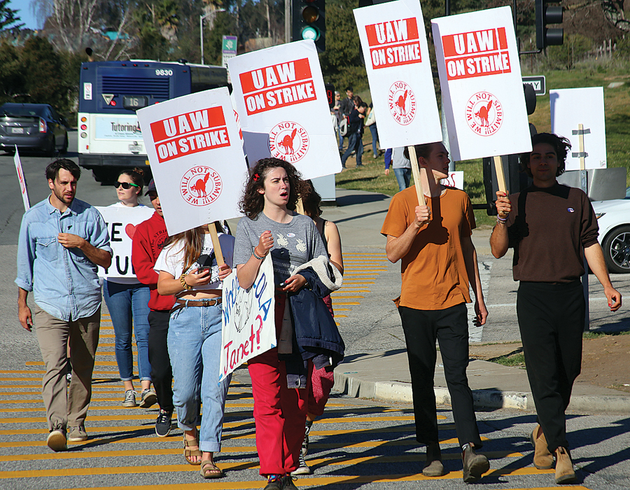 UCSC fires 74 striking teaching assistants demanding higher wages