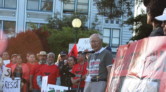 mas Hashimoto and the Watsonville-Santa Cruz chapter of the JACL
