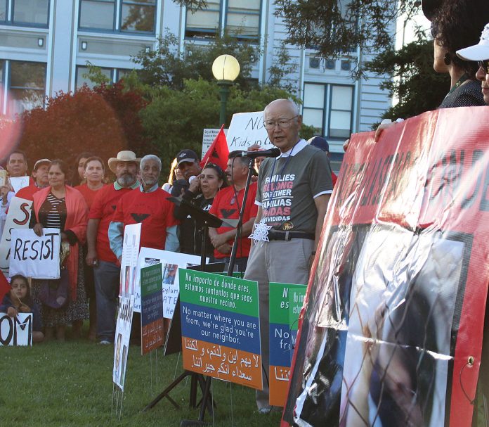 mas Hashimoto and the Watsonville-Santa Cruz chapter of the JACL