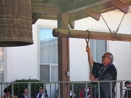 Buddhist temple bell