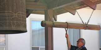 Buddhist temple bell