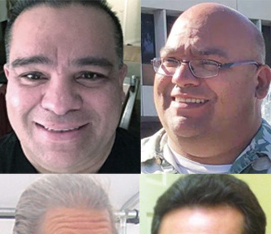 Abel Mejia, Ruben Mejia, Bill Callahan Federico Castañeda