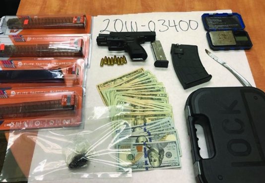 Suspects arrested on weapons, drugs, child endangerment charges Anthony Reyes Godinez Vicky Sely Magana