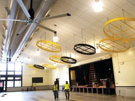 Work wrapping up on WHS cafeteria Watsonville High School cafeteria