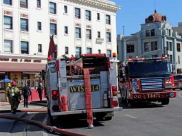 Fire breaks out at Wall Street Inn