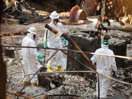 Hazardous material removal begins in CZU fire zone Environmental Protection Agency czu clean