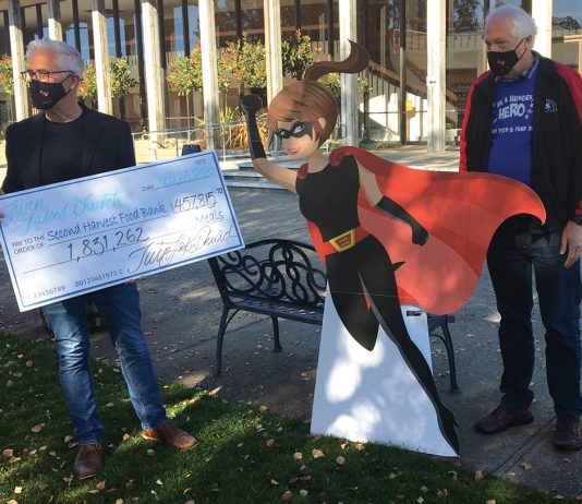 Large donation brings Food Bank closer to goal Second harvest twin lakes church