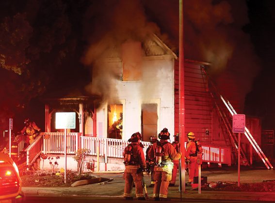 Sobering center Santa Cruz fire