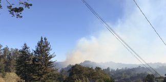 Santa Cruz county winds fires