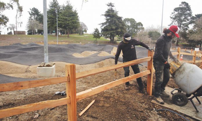 Watsonville pump track ramsay park