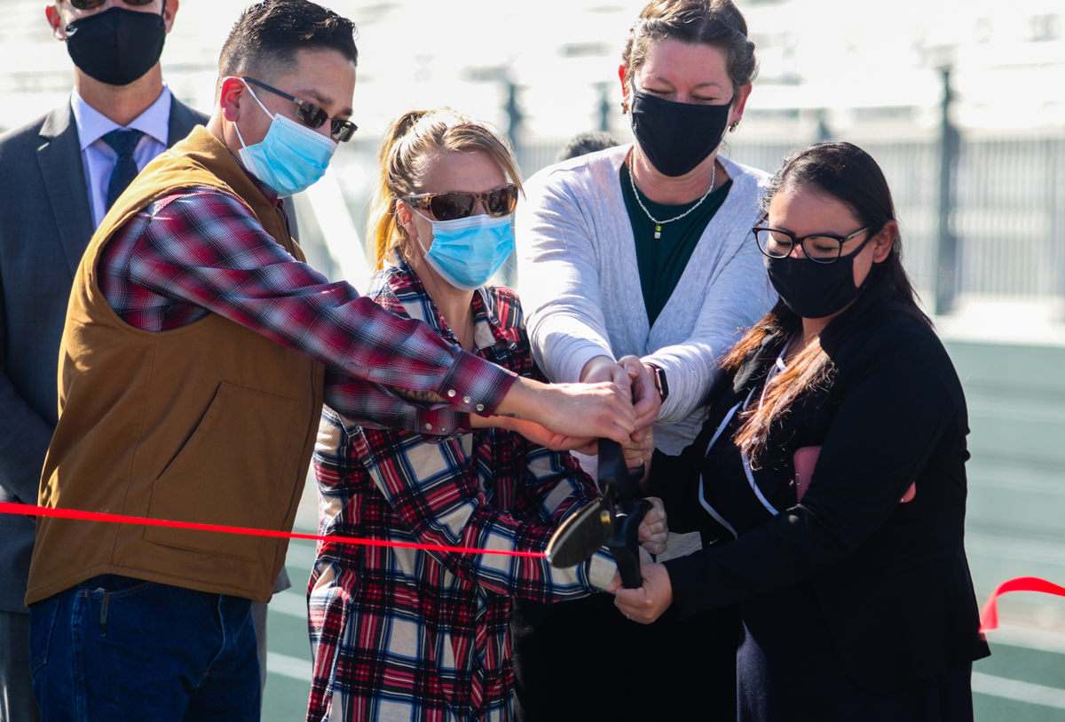 Dream Becomes A Reality Pv High Unveils New Sports Complex The Pajaronian