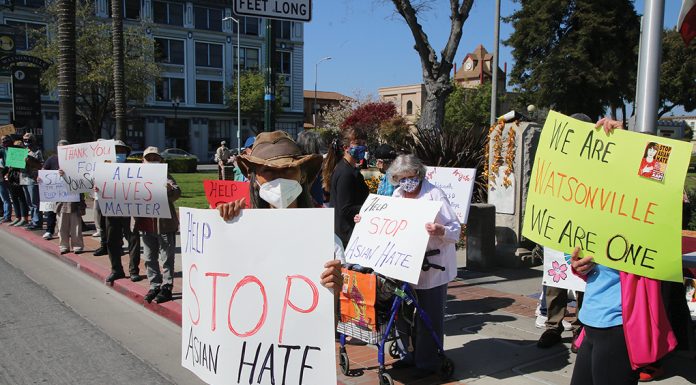 Watsonville AAPI rally