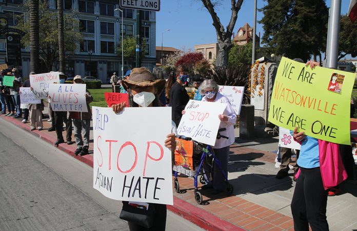 Watsonville AAPI rally